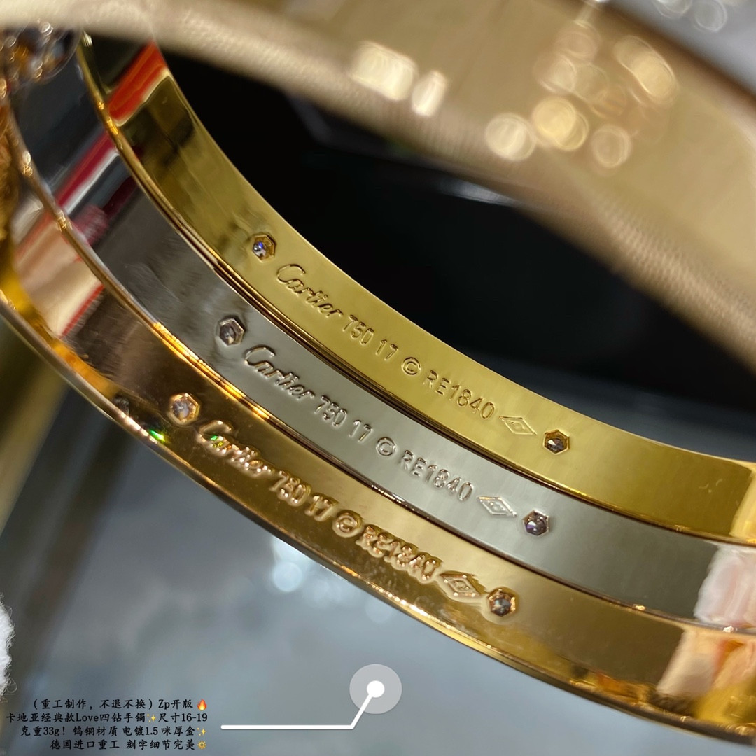 ca*t*er love four Di*m*nd bracelet(no returns or exchanges accepted)