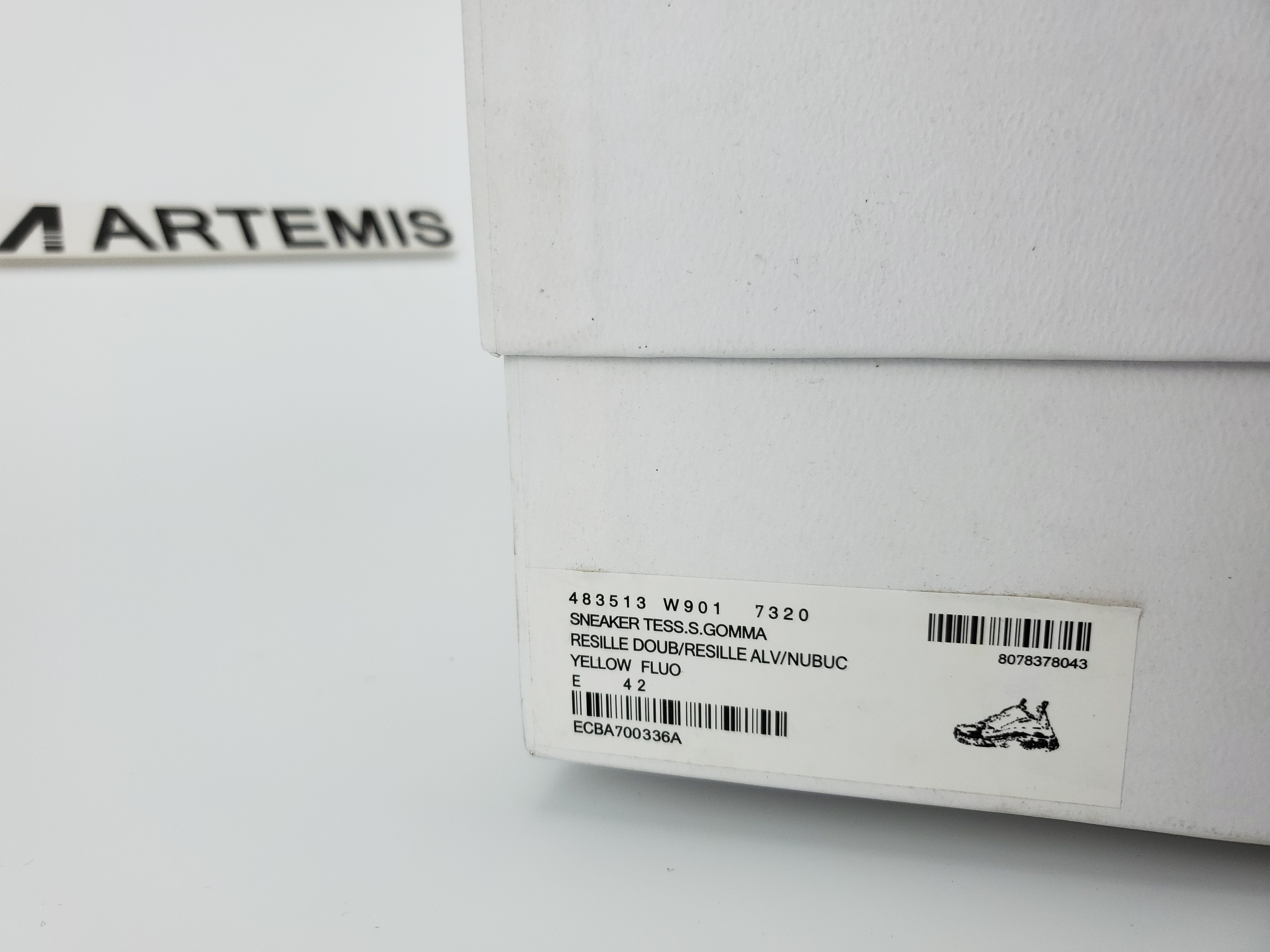 Balenciga Triple S Yellow Fluo