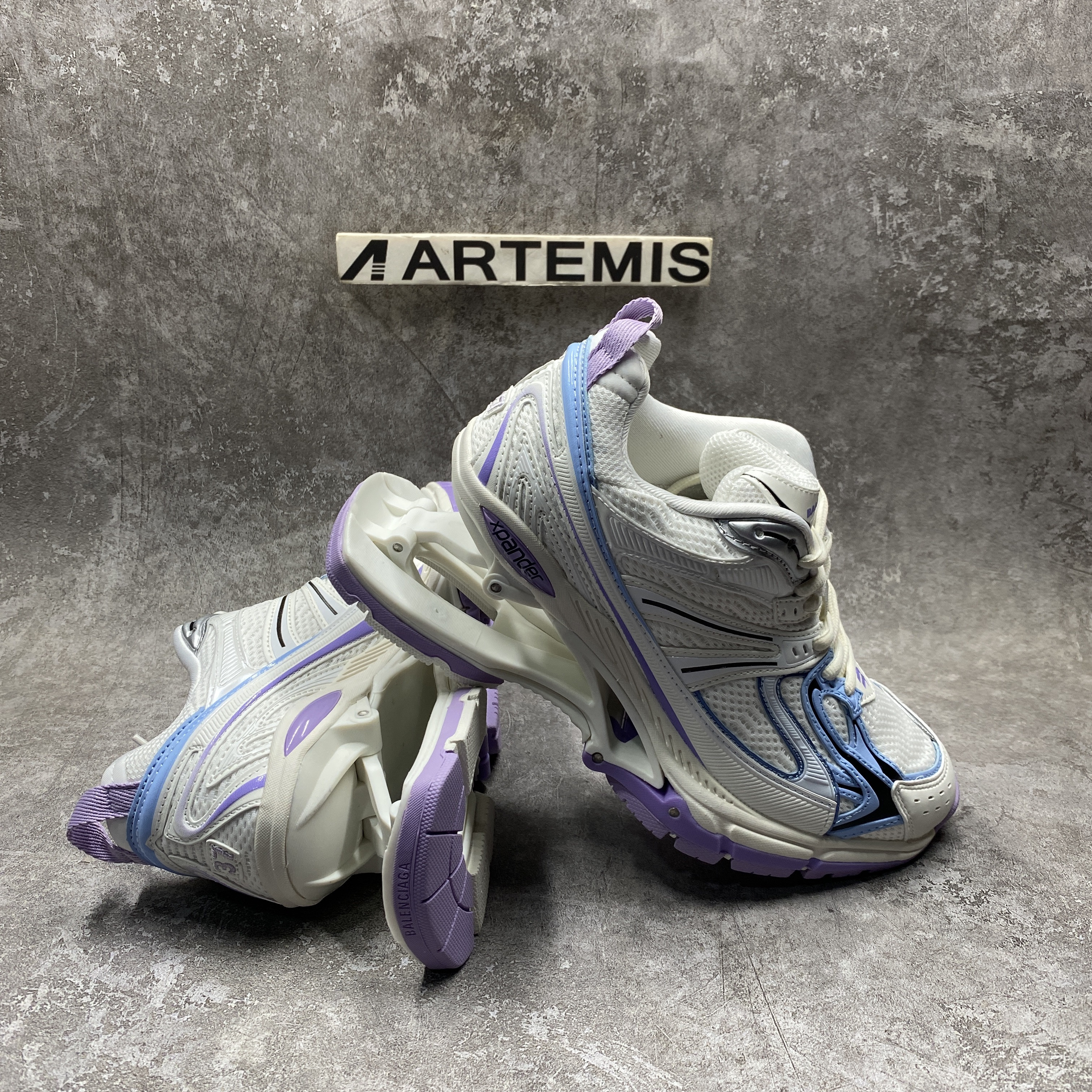 Balenciga X-Pander Wedge Sneakers