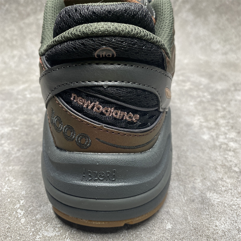 UA New Balance 1000 Joe Freshgoods When Things Were Pure Black Ice