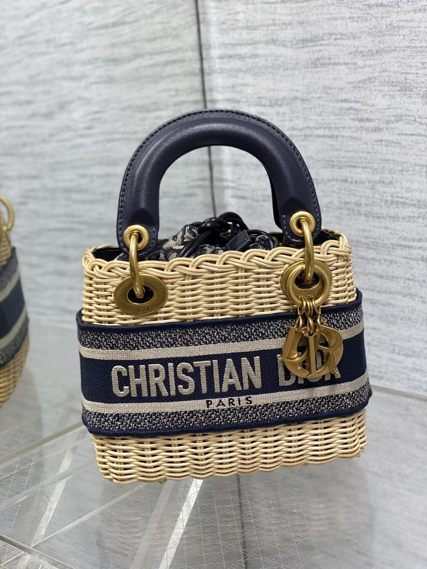 D*or mini lady D*or bag 17x15x7cm