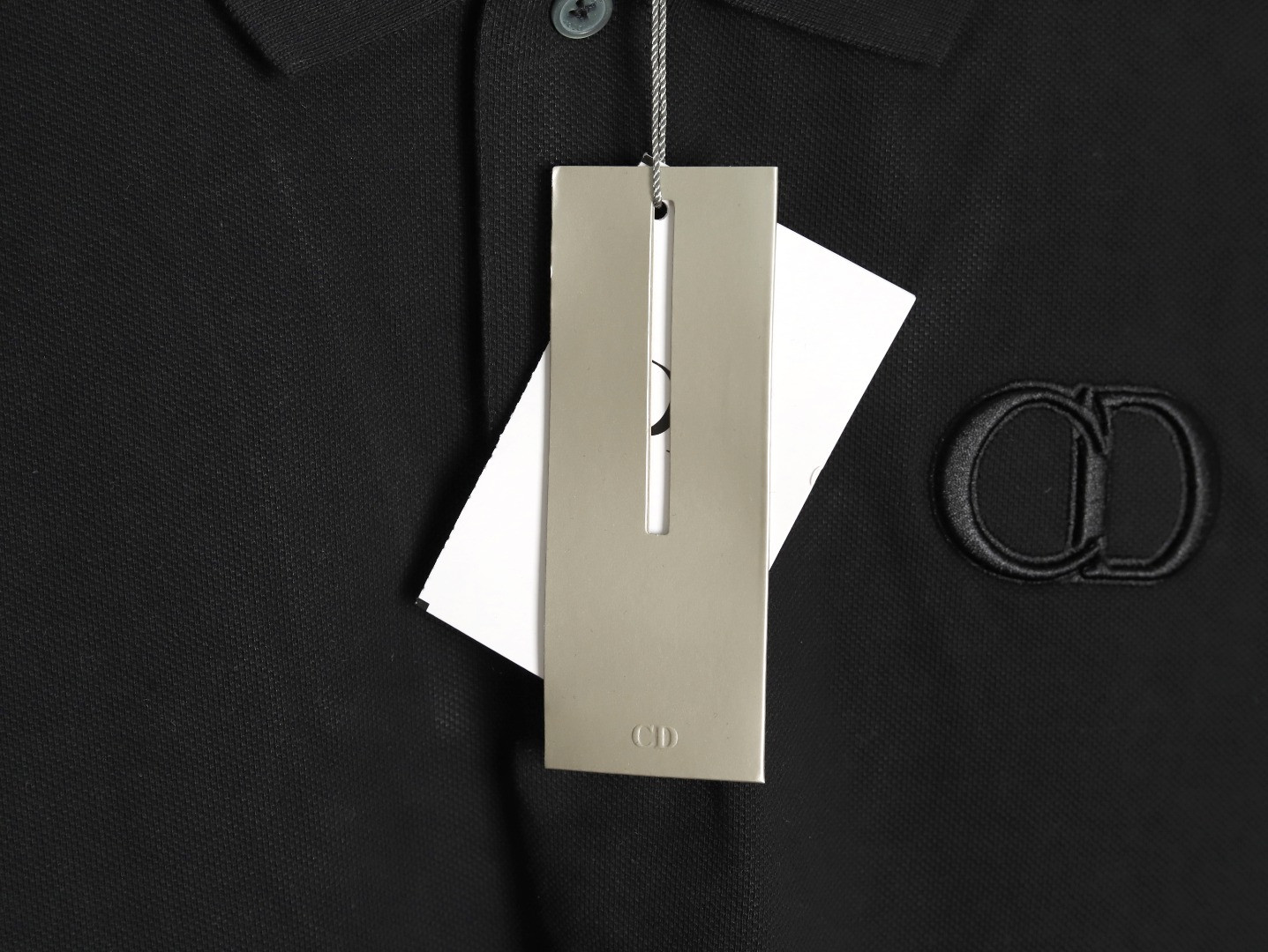 D*or 22ss short-sleeved polo shirt