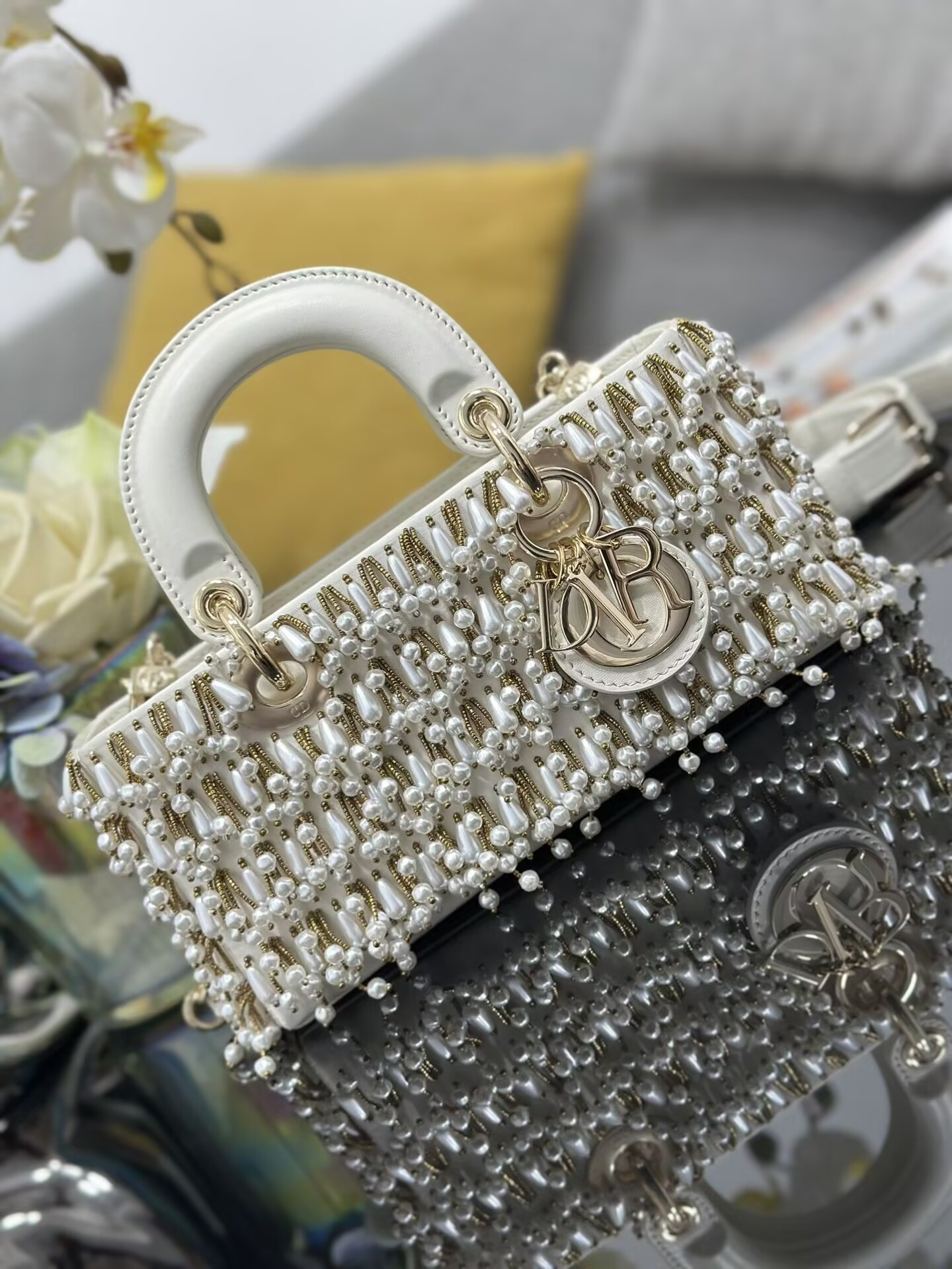 D*or small lady d-joy bag 22x6x12cm