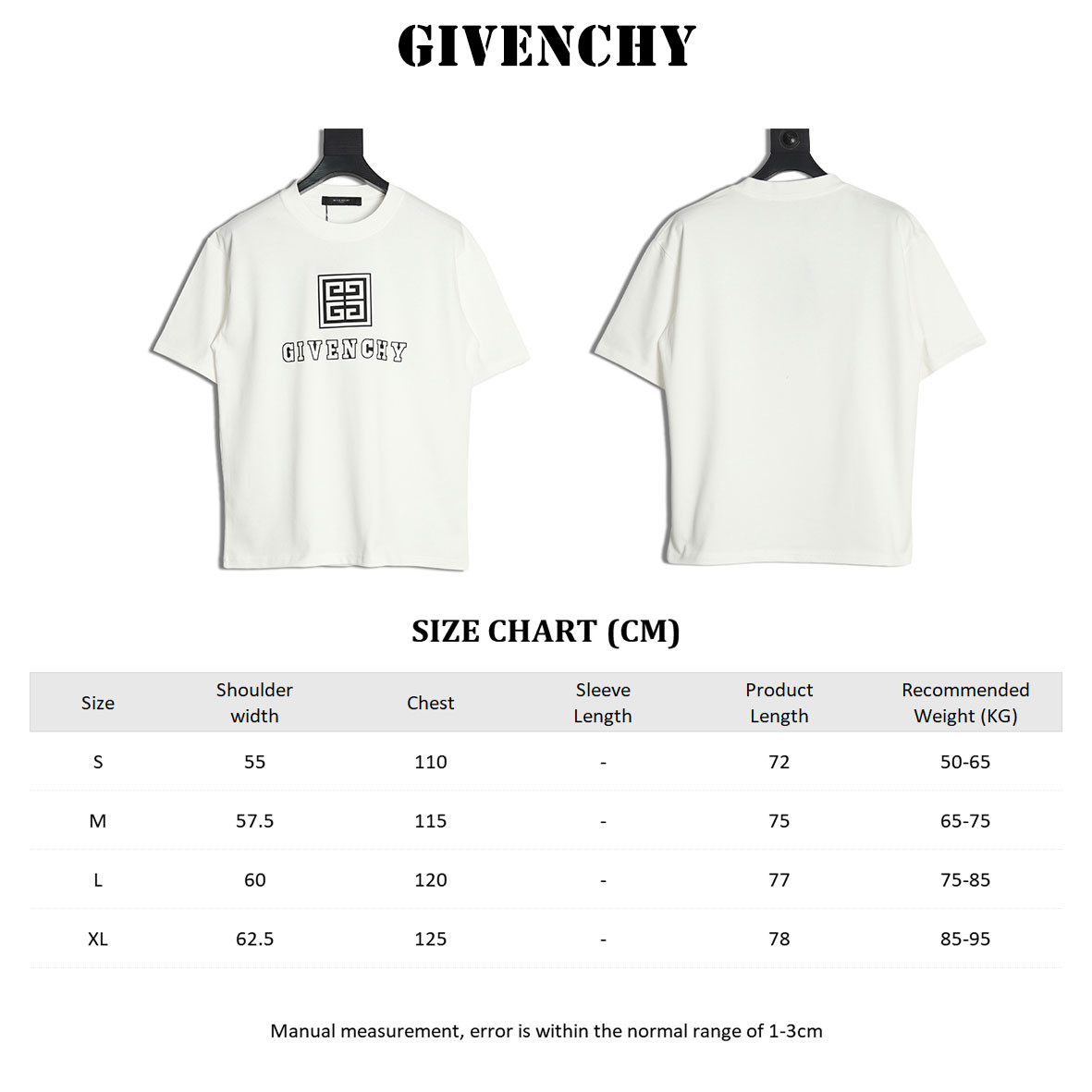 Givenchy 25SS Short-sleeved T-shirt