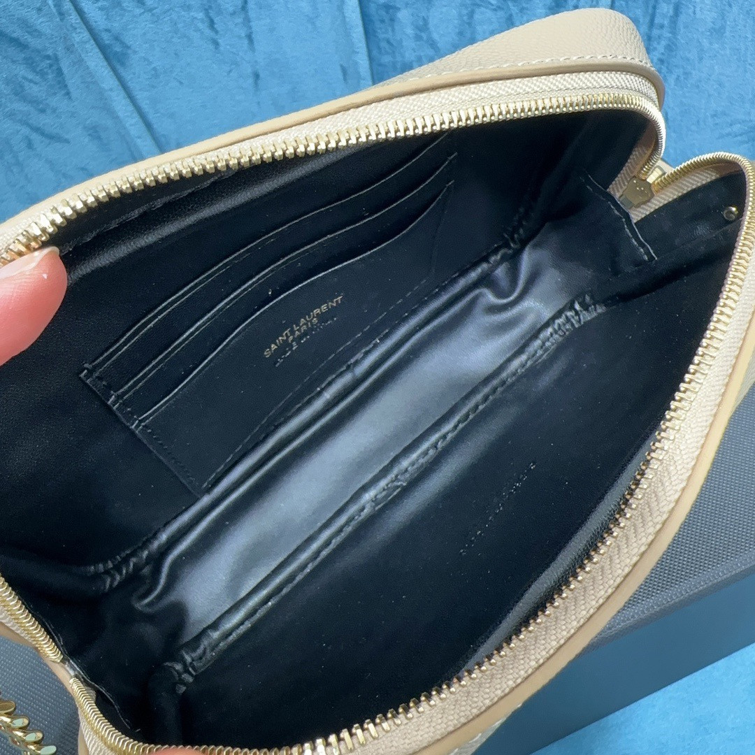 Y*L mini lou in quilted leather 7.5 x 4.1 x 2 inches