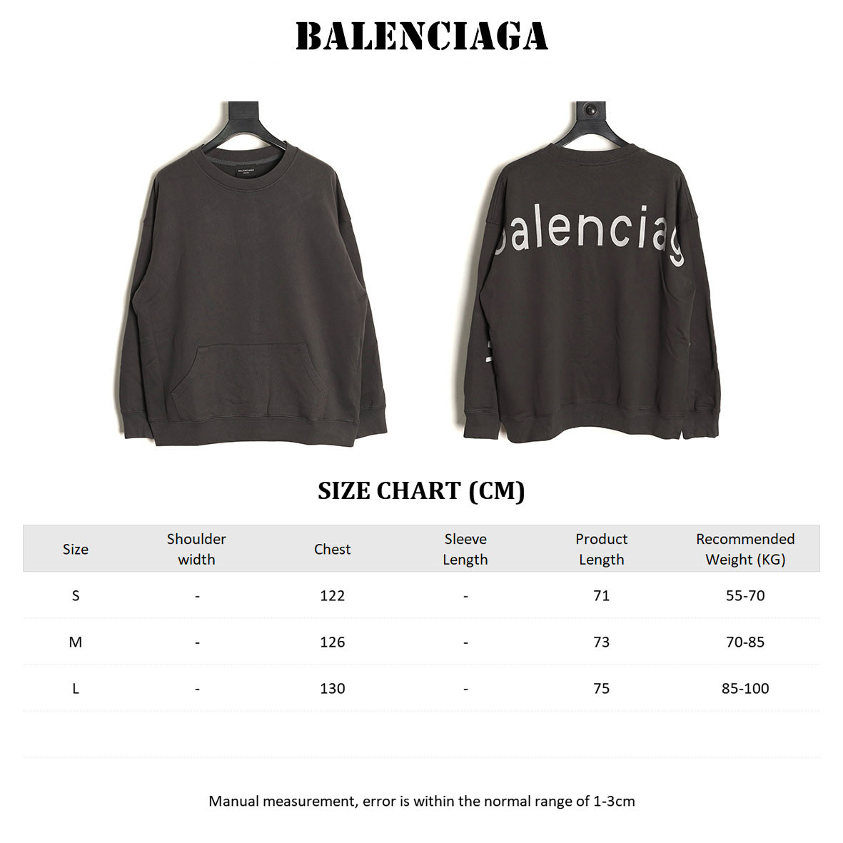Ba*len*cia*ga hoodies