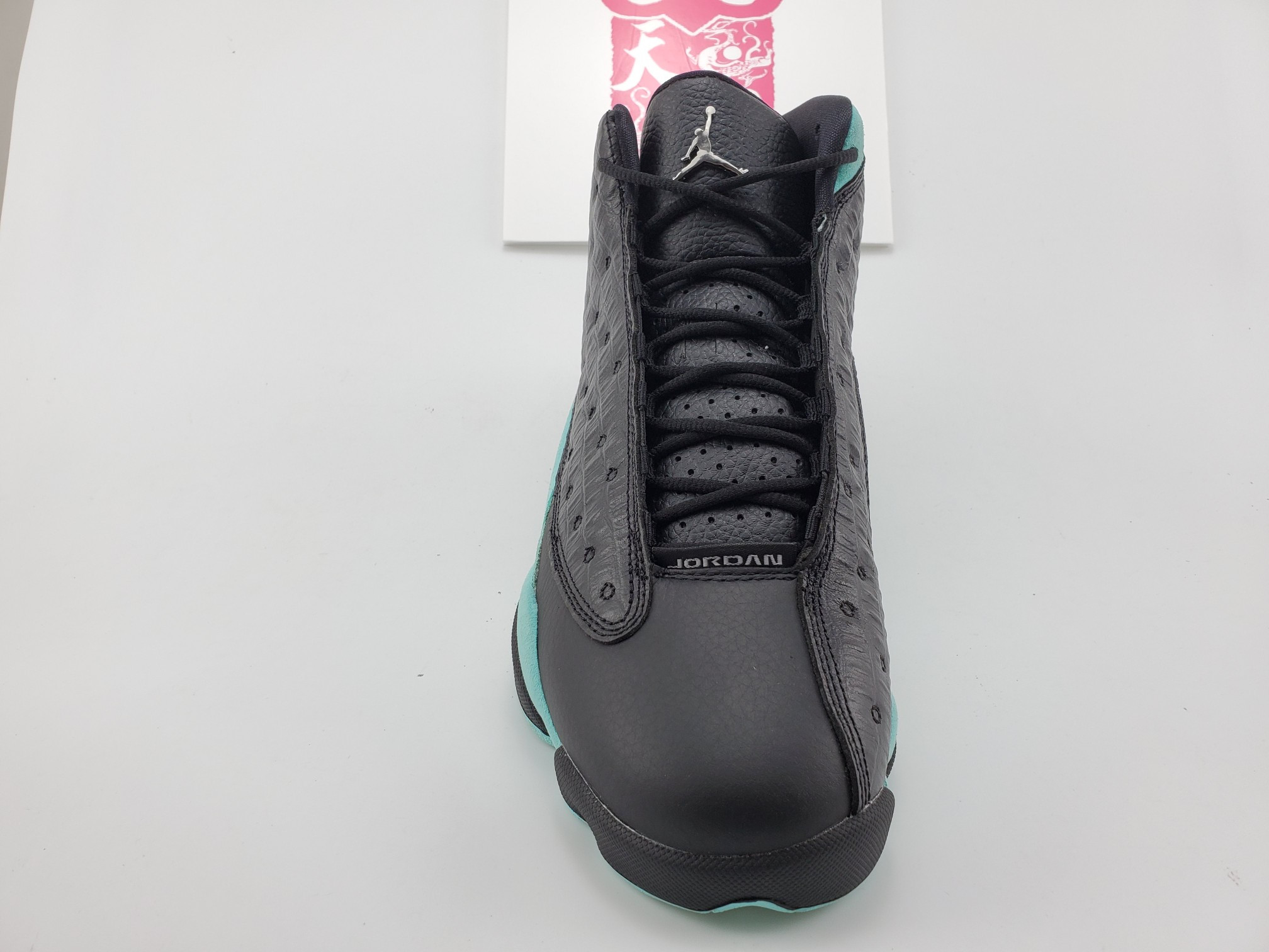 Air Jordan 13 Retro Black Island Green