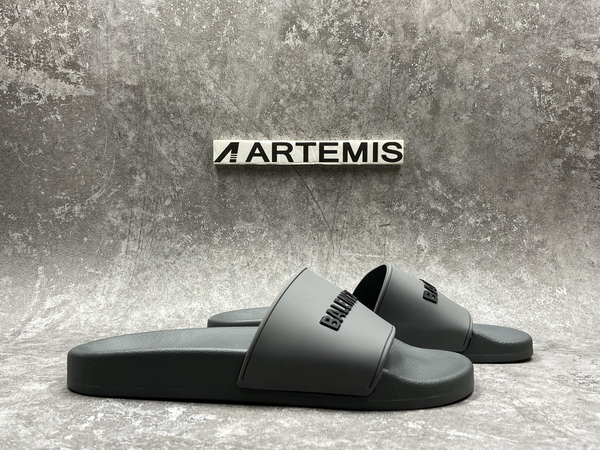 Balenciga Pool Slide Grey