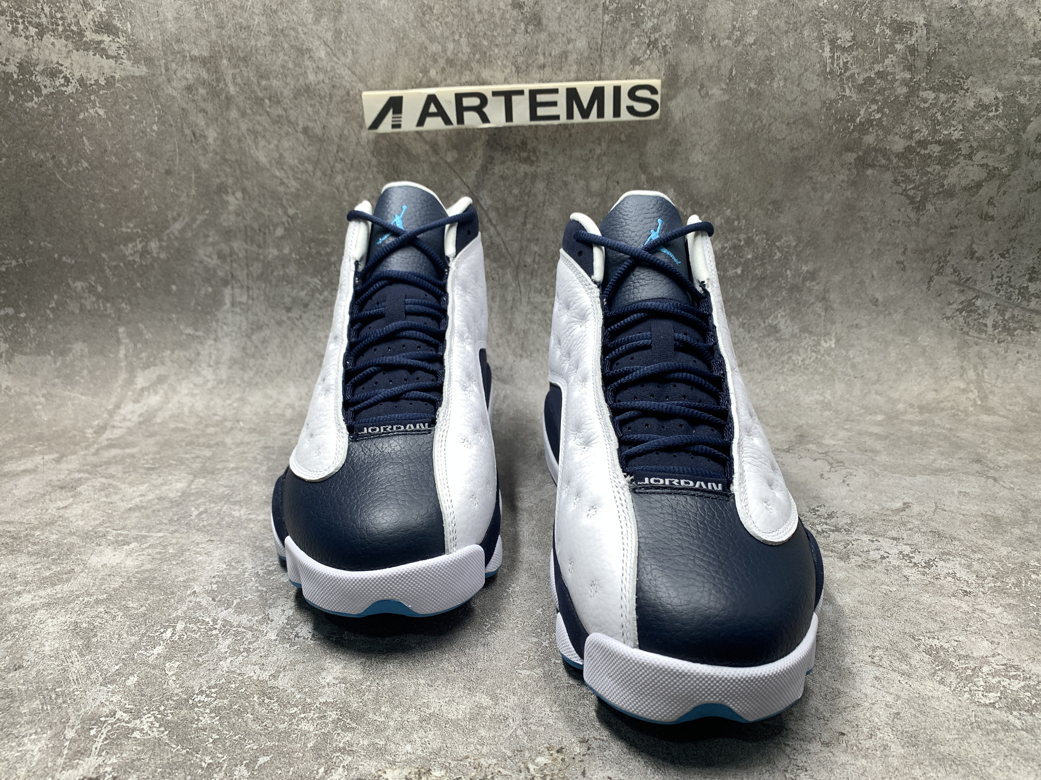 Jordan 13 Retro Obsidian Powder Blue White