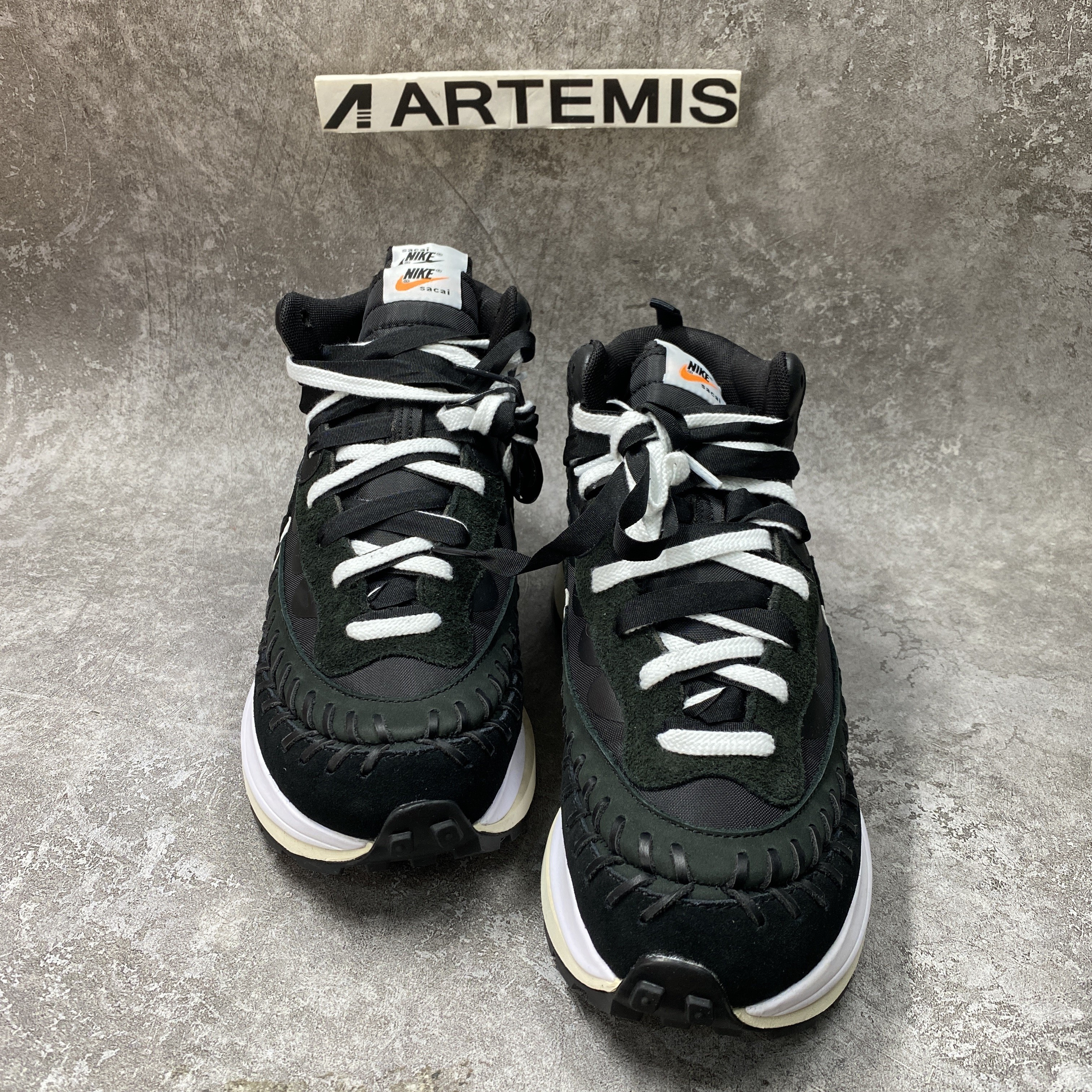 Nike Vaporwaffle Sacai Jean Paul Gaultier Black White