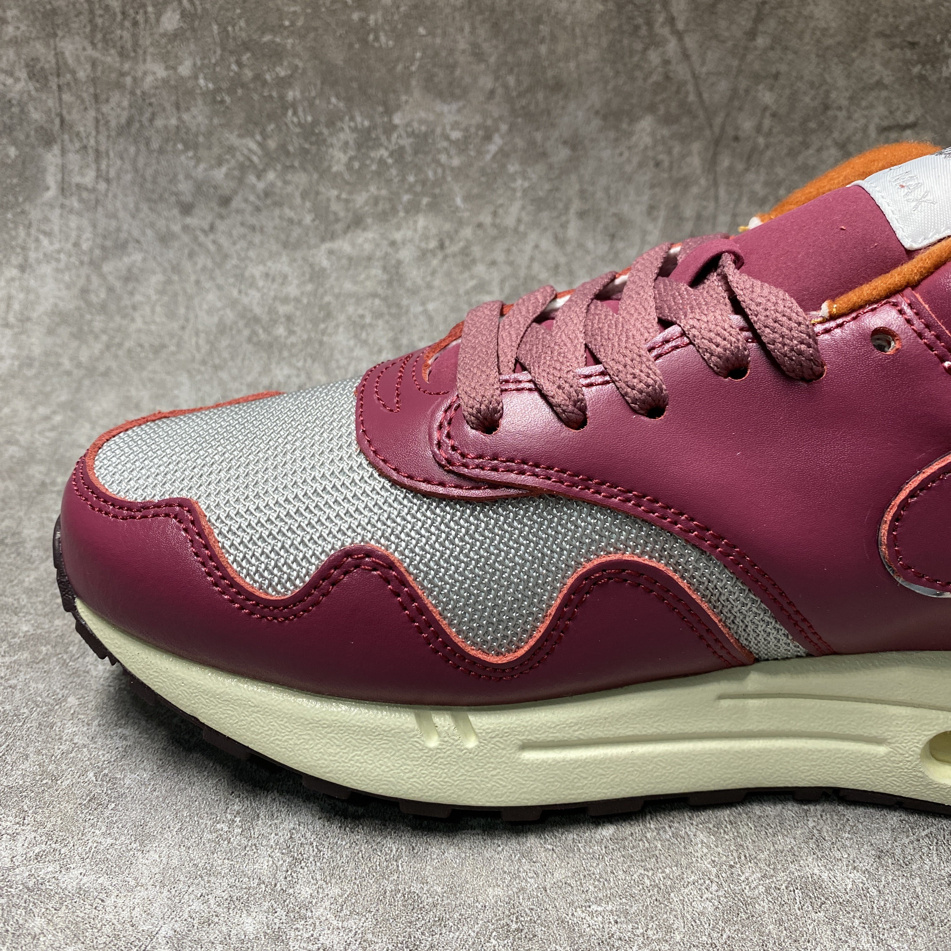 Nike Air Max 1 Patta Waves Rush Maroon
