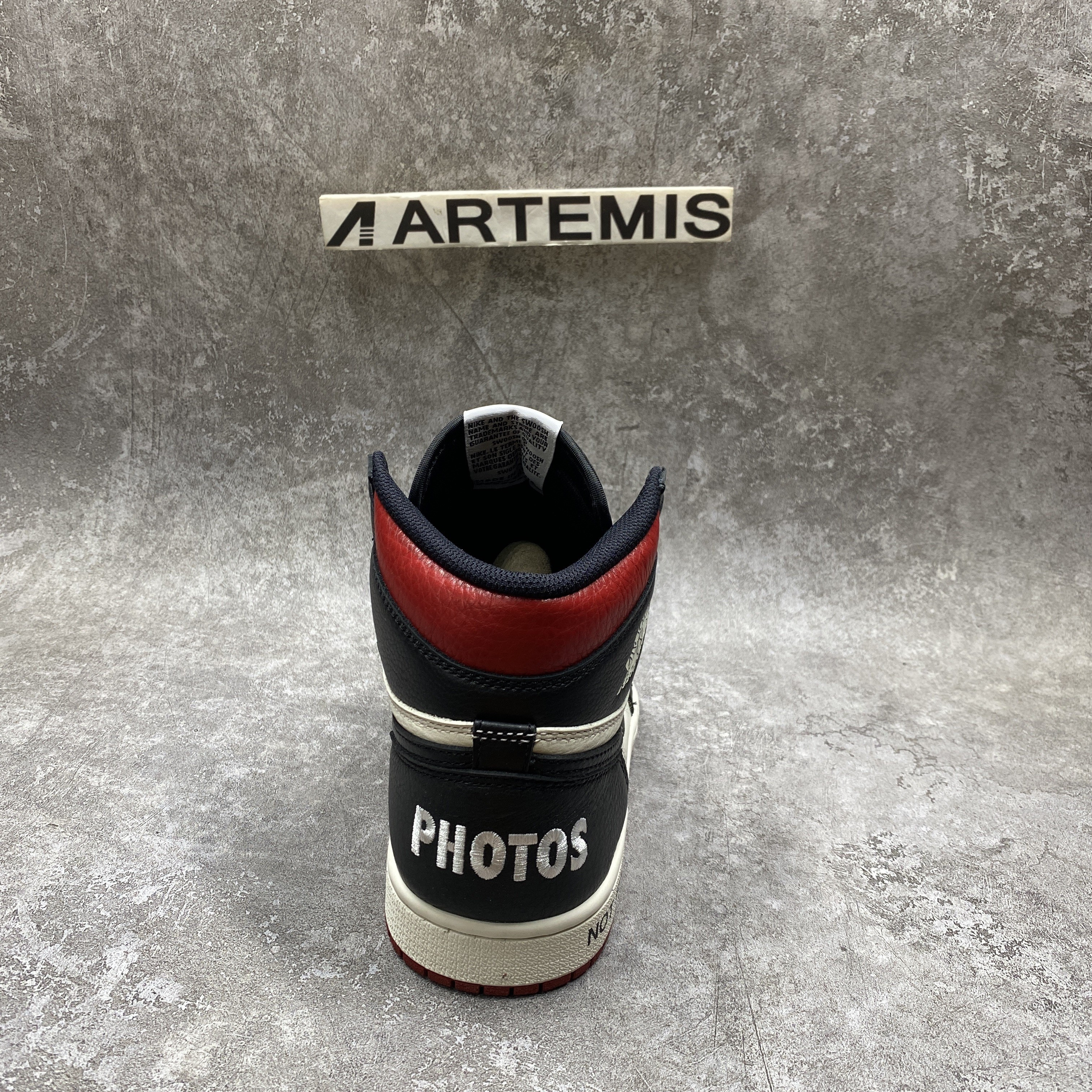 Air Jordan 1 Retro High "Not for Resale" Varsity Red