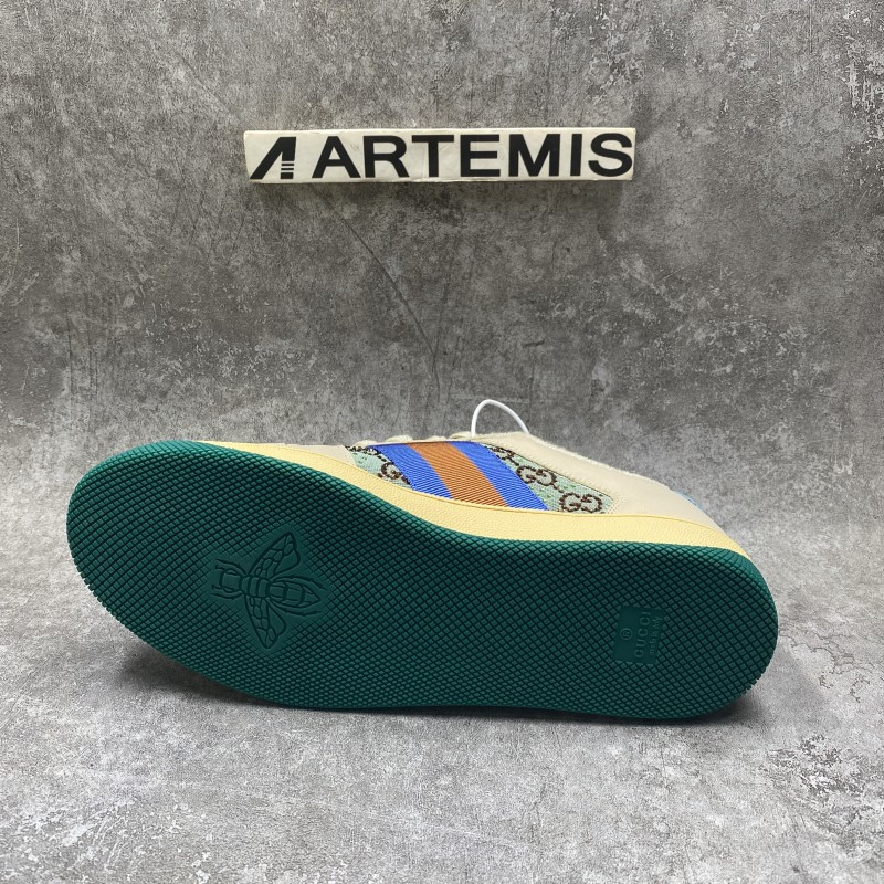 GC Crystal-embellished GG Screener sneakers