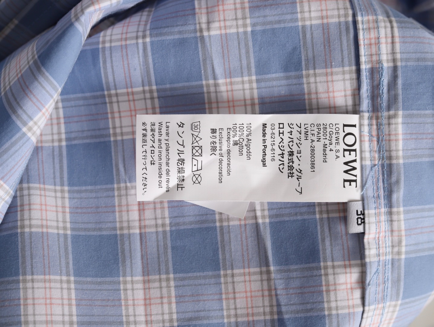 L0ew* 25ss short-sleeved shirts