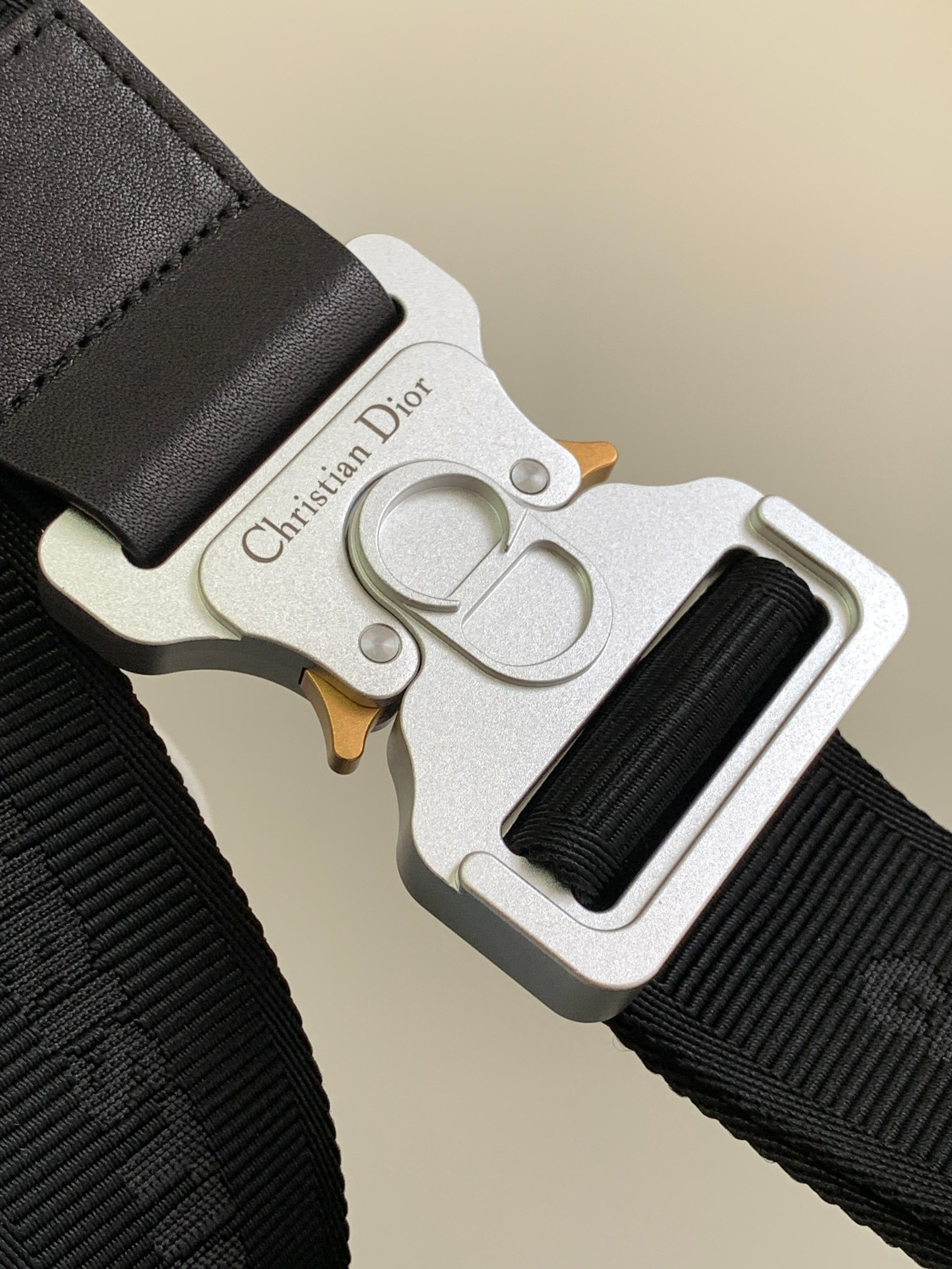 ch**an D*or D*or homme bags leather black 26 x 19 x 4.5 cm