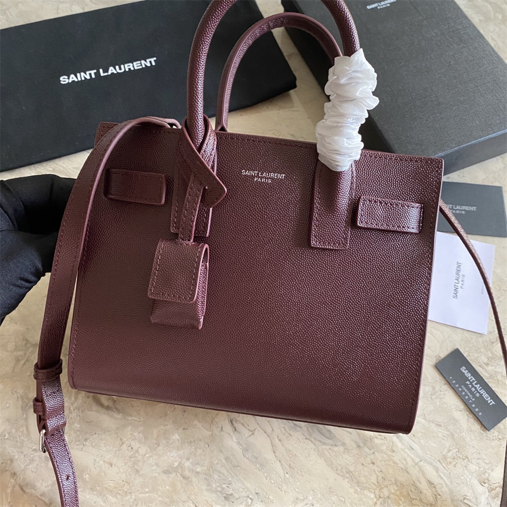 Y*L sac de jour nano in grained leather