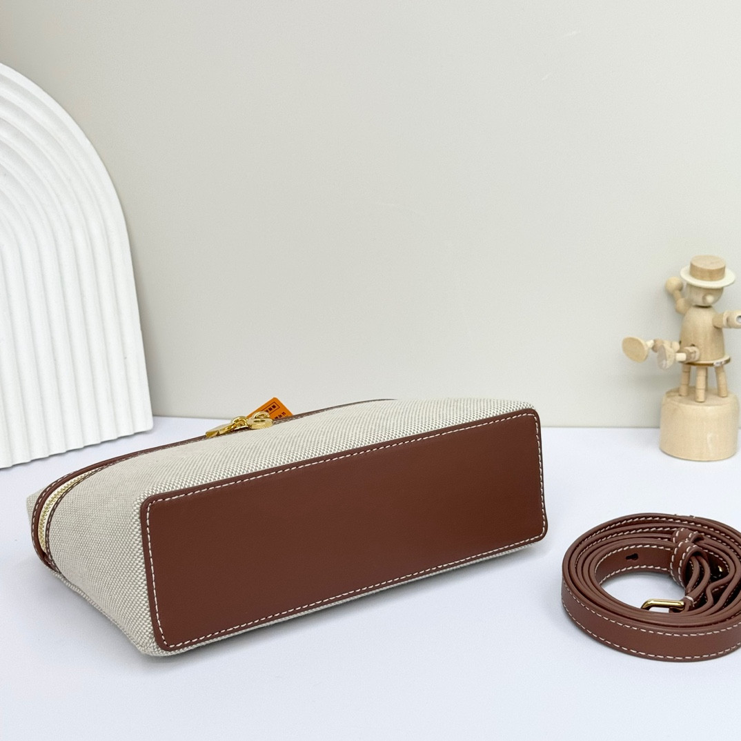 L**o p*ana extra pocket l19  cotton, linen 11 x 19 x 6.5 cm