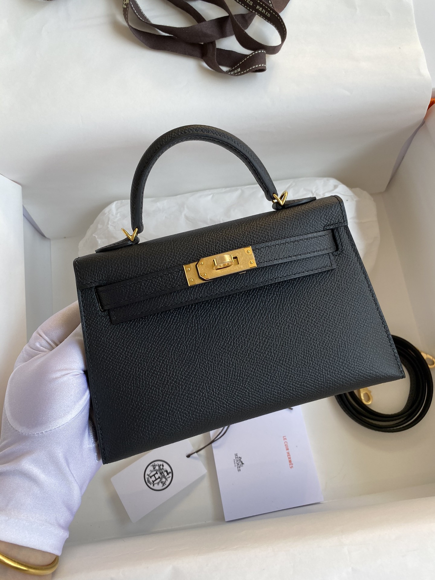 Hermès Mini Kelly 19 19×6×12CM