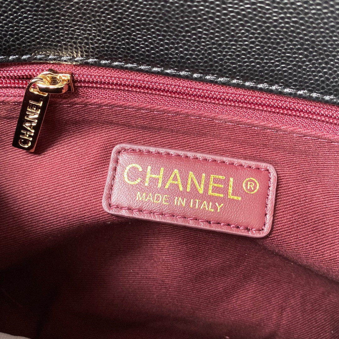 Ch*el coco handle bag 28cm