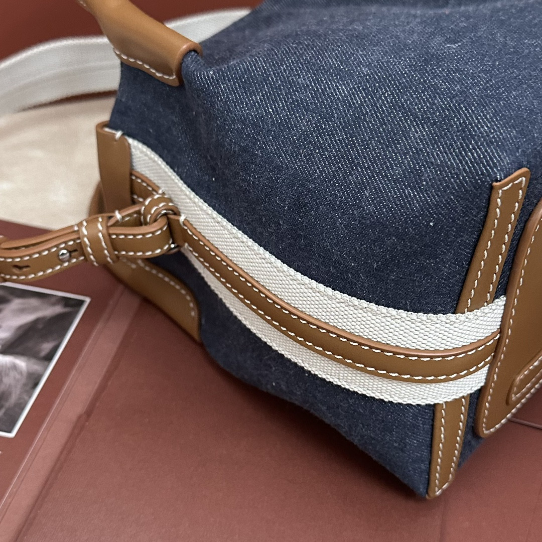 L**o p*ana micro bale cotton bag 23x16x14cm