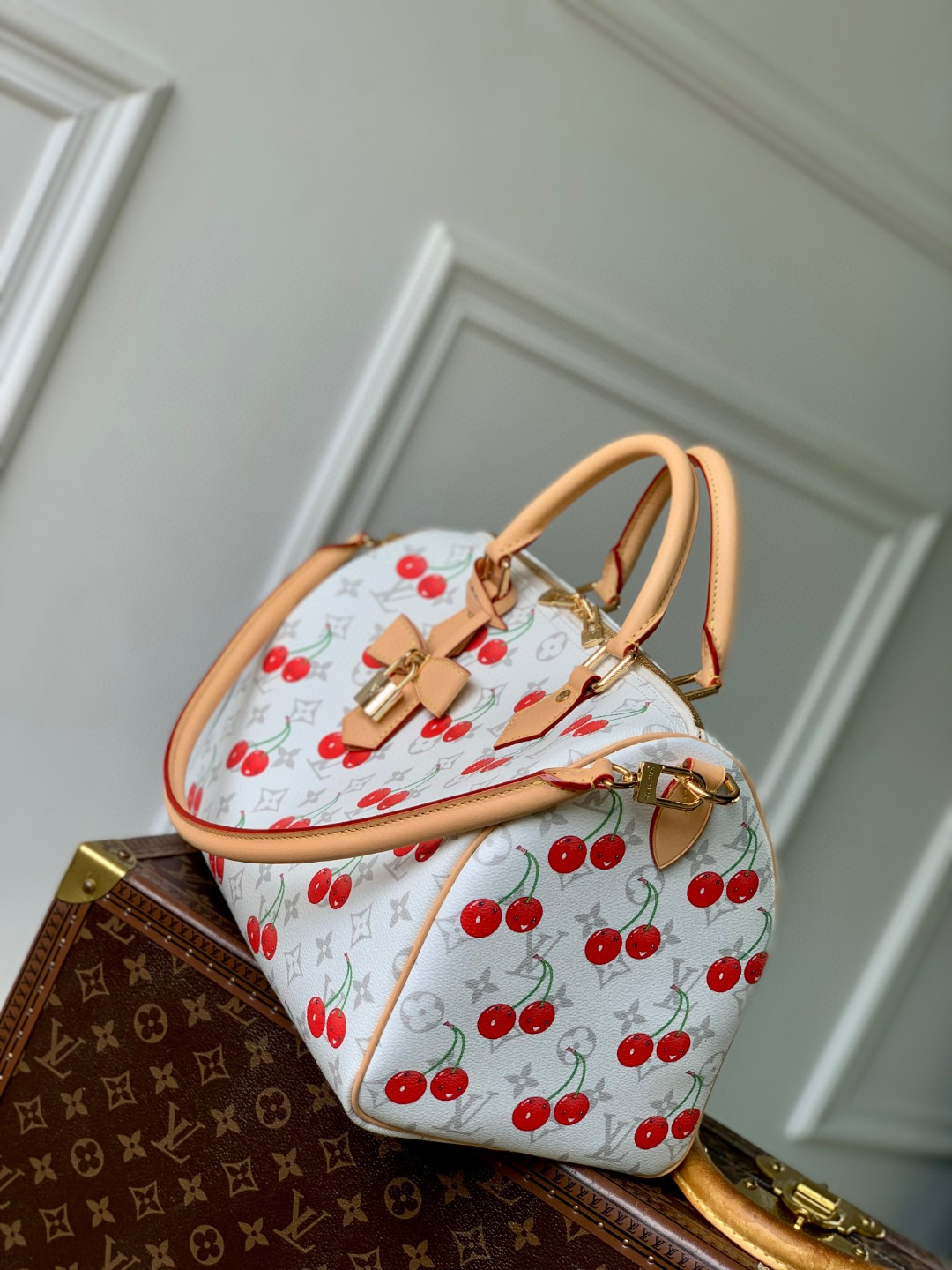 LV x TM Speedy Soft Bandoulière 30 M14238 21x17x30cm